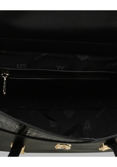 Steve Madden Belıot-c Black/gold Kadın Siyah Omuz Çantası Belıot-c