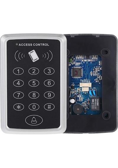 Wozlo Rfid Şifreli Access Sistem Kapı Kilidi + Tag Göstergeç Manyetik Anahtarlık 20 Adet