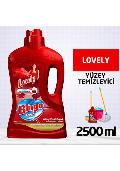 Bingo Fresh Yüzey Temizleyici Lovely 2500 ML