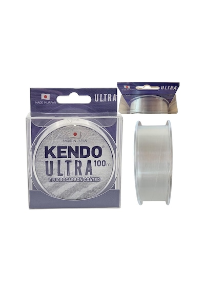 Kendo Ultra Fluorocarbon Coated 100m White Misina 0.26mm Standart