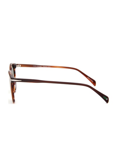 Como Milano Cml007 C3 49 Polarize Unisex Güneş Gözlüğü Kahverengi