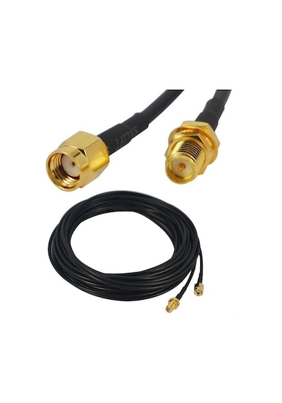 Alfais 4544 Wireless Wi-fi Crc9 Anten Uzatıcı Uzatma Kablosu 10 Metre
