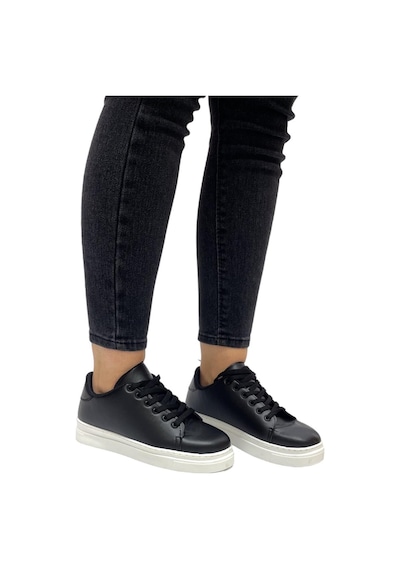 Unisex Spor Ayakkabı Sneaker Siyah