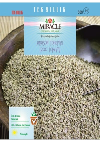 Miracle Anason Tohumu 200 Tohum