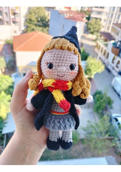 Amigurumi Hermione Harry Potter Karakteri Oyuncak Bebek Dukakidst