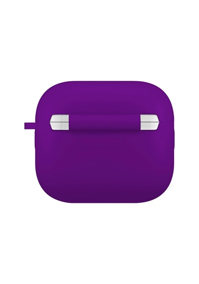 Airpods 3 Lansman Silikon Kılıf Mor