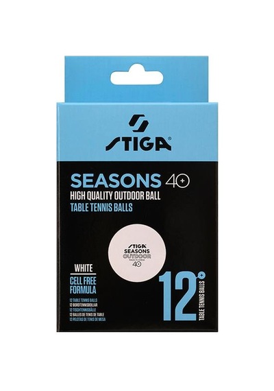 Stiga Table Tenis Ball Seasons Masa Tenisi Pinpon Topu Beyaz 12li 1110-2810-12