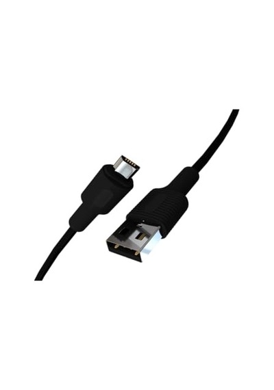 Coral Micro Usb Hızlı Şarj Kablosu Siyah + Siyah Uç 120 Cm Diğer