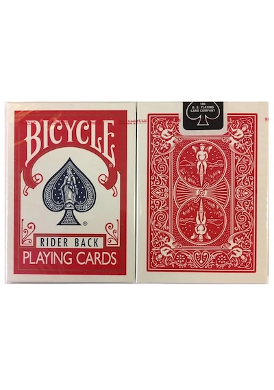 Bicycle Standart Index Kırmızı Rider Back Oyun Kağıdı Kartları