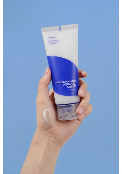 Isntree Hyaluronic Acid Aqua Gel Cream 100 Ml 5 Tip Hyalüronik Asit İçeren Yapışkanlık Hissi Bırakmayan Nemlendirici Krem