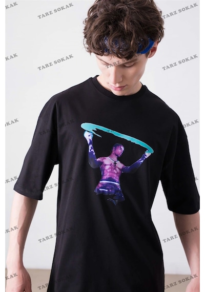 Tarzsokak Unisex Anti Social Club Siyah Siyah