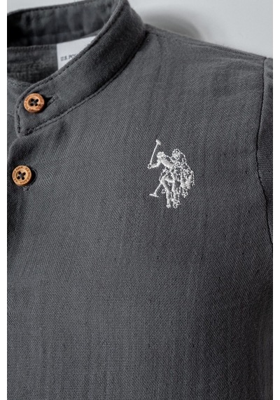 U.s. Polo Assn. Erkek Bebek Gri Şort Takım 5274-49971 gri
