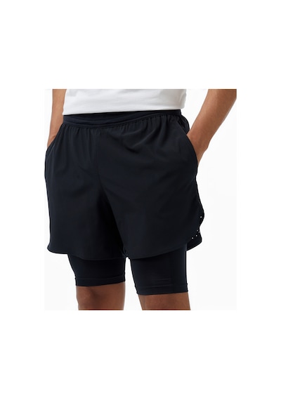 Under Armour Vanish Elite 2in1 Erkek Siyah Antrenman Şortu 1378604