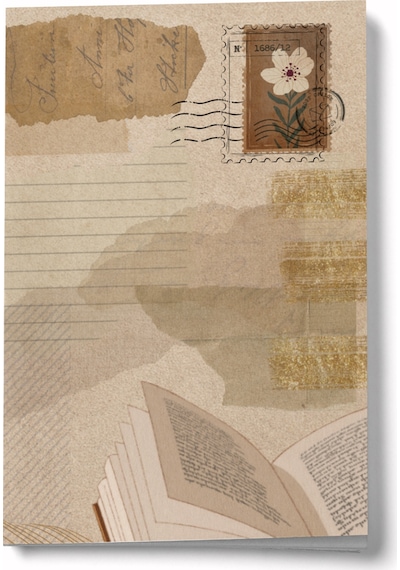 Vintage Mini Defter Çok Renkli