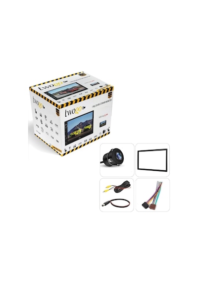 Twogo Go-i3356 Double Teyp 7 Inch Ekran Yansıtma 4 50w Usb/bt/sd/fm/aux Geri Görüş Kamerası
