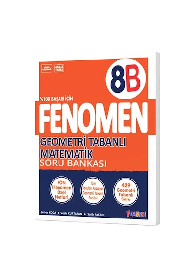 Fenomen 2025-2026 Müfredat Lgs 8 Sınıf Sayısal Dersler B Seti