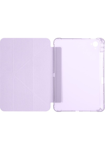 Redmi Pad K 8.8 İnç Uyumlu Kalem Bölmeli Uyku Modlu Katlanabilir Trifolding Tablet Kılıfı Kapaklı Kılıf