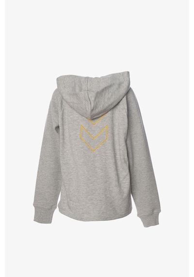 Hummel Hmleluf Zıp Hoodıe Fermuarlı Hoodıe Çocuk Çeket Gri