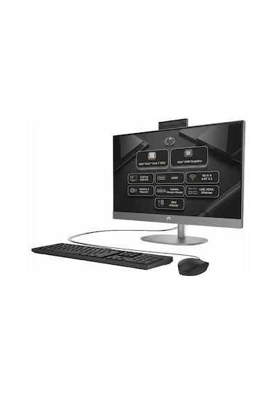 Hp Proone 240 G10 D36C6ET019 Ultra 7 155U 32 GB 2 TB SSD 23.8" W11P AIO Masaüstü Bilgisayar