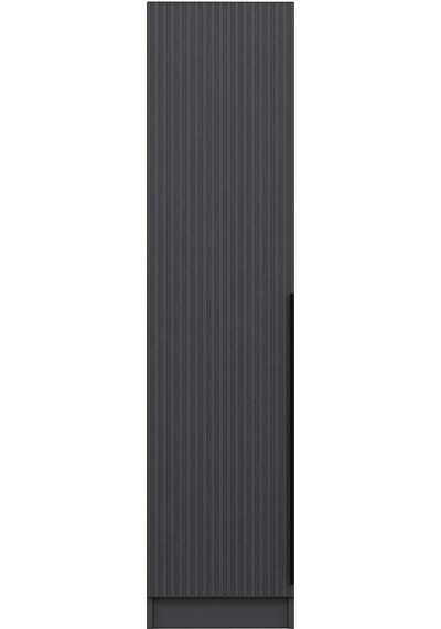 Minar Kale 1 Kapaklı Raflı Dolap Ant - Ant Çizgili Mebran 210cm