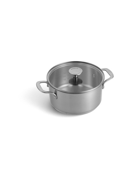 Kitchenaid Çelik 3 Katlı Tencere 20 Cm / 3.1 L - Paslanmaz Çelik