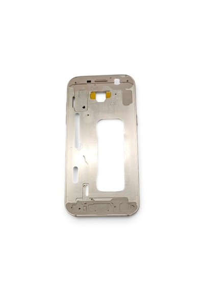 A520 Orta Kasa Galaxy A5 2017 Uyumlu Gold Renk Orta Kasa Çerçeve + Ses Açma On Off Tuş Bordu Ve Plastik