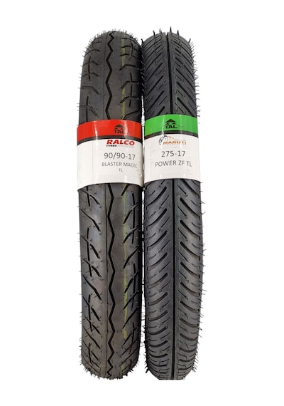 Motor Lastik 90/90-17 Ve 275-17 Tl Tubeless - Dubleks