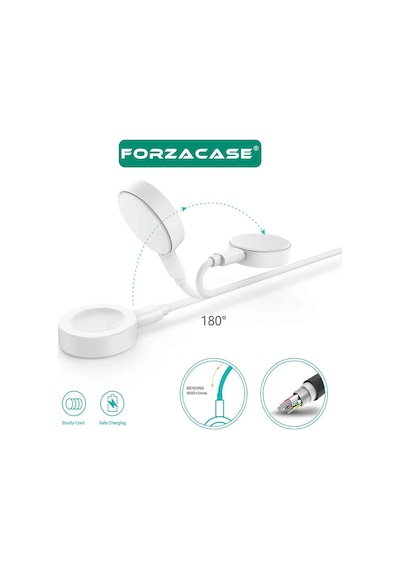 Forzacase Huawei Watch Gt4 41mm / 46mm / Gt4 Pro Uyumlu Usb Type-c Manyetik Şarj Kablosu - Fc017