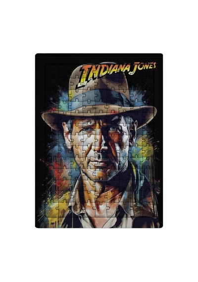 Ghostbastır Design İndiana Jones 99 Parça Ayaklı Puzzle Dekoratif Çocuk Yapbozu 072