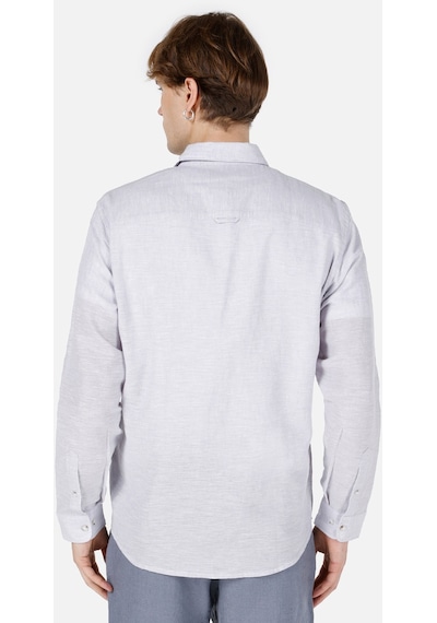Colin's Colins Normal Kesim Shirt Yaka Cepsiz Gri Erkek Uzun Kol Gömlek Cl1068759 Cl1068759 Q1.v1 Gra Gri