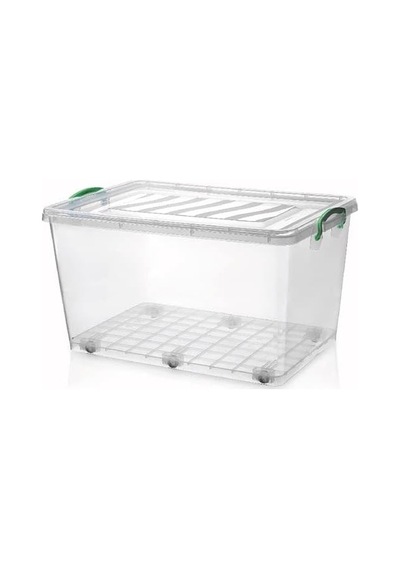 Ayrex Çok Amaçlı Tekerlekli Kilitli Saklama Kabı 50 Litre Diğer