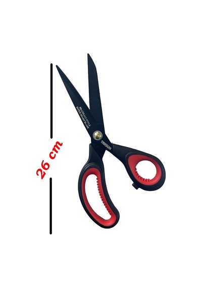 Terzi Makası Siyah 26 Cm Kumaş Makası - Terzi Makası Büyük Terzi Makas Taksun Makas No: Gl999