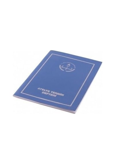 Gülpaş 142 Atölye Temrin Defteri Plastik Kapak 40 Yaprak 20 X 28