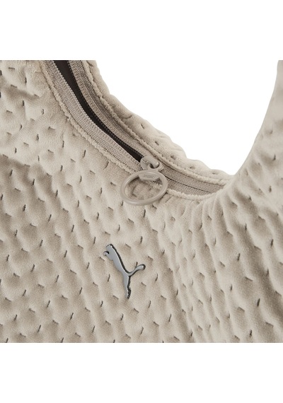 Puma Up Velvet Large Prism Kadın Bej Günlük Stil Omuz Çantası 09276101