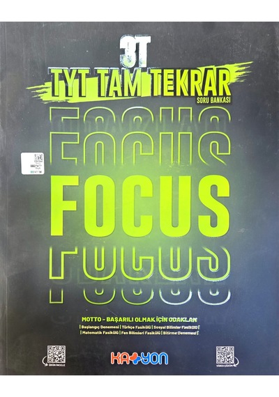 Katyon Yayınları Tyt 3t Tam Tekrar Kitabı
