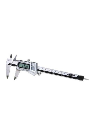 Dijital Kumpas, Sert Çinko Kasa 0-150mm/0-6''
