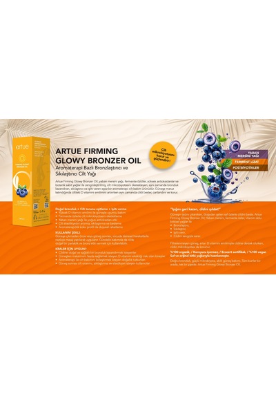 Firming Glowy Bronzer Oil 200 Ml Işıltılı Bronz & Sıkılaştırıcı Görünüm İçin Vücut Yağı