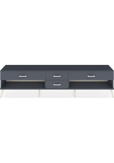 Arges Tv Ünitesi 4 Çekmeceli 220x30x51 Antrasit-aytaşı/antrasit Aytası/antrasıt - Antrasıt Arges Tv Ünitesi 4 Çekmeceli 220x30x51 Antrasit-aytaşı/antrasit Aytası/antrasıt - Antrasıt