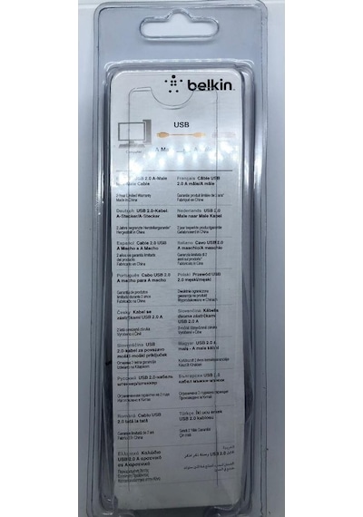 Belkin İki Ucu Erkek Usb Kablosu 1.8 Metre