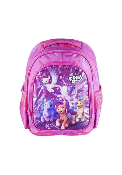 Pony Okul Çantası Pembe ,matara Ve Beslenme Kabı Pembe