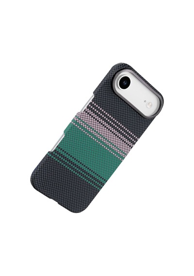 Apple iPhone Uyumlu   17 Air Vega Magsafe Kapak - Yeşil