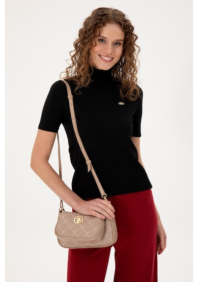 U.S. Polo Assn. Kadın Vizon Çapraz Çanta 50300294-VR052