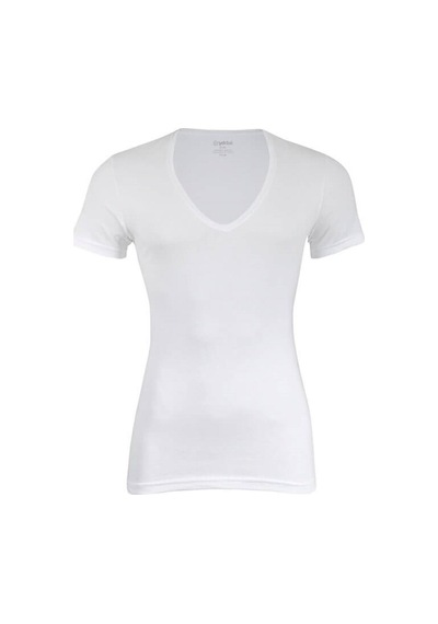 3'Lü Yıldız 355-356 Erkek Derin V Yaka Kısa Kollu T-Shirt