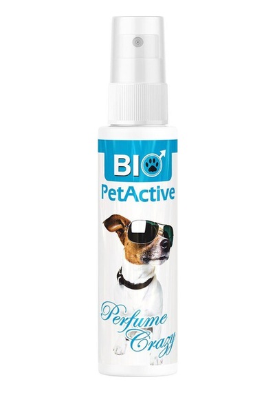Bio Petactive Crazy Kedi Köpek Parfümü Vanilya Odunsu Notalı Düşük Alkollü Koku Spreyi