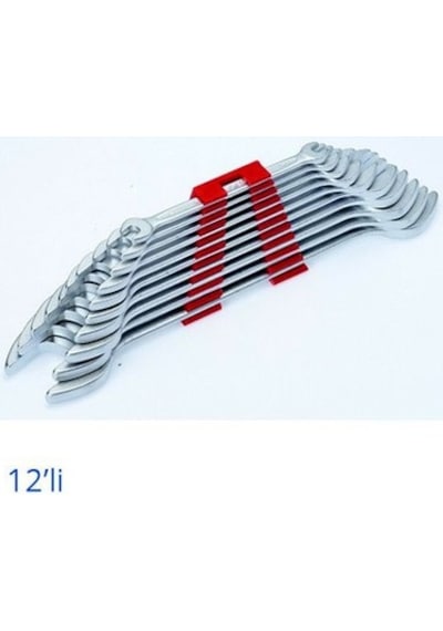 İzeltaş Anahtar Takımı Açıkağız 12 Parça 06-32Mm Kısa Boy