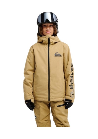 Quiksilver Mıssıon Solıd Yth Jk Çocuk Kahve Snowboard Ceketi Clm0