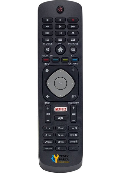Philips Uyumlu Smart Tuşlu Netflix Lcd-led Tv Kumanda