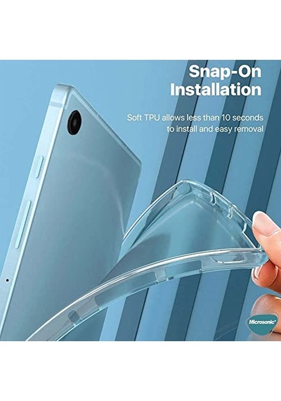 Lenovo Tab P12 Kılıf Transparent Soft Şeffaf Tab P12 İle Uyumlu Kılıf - Şeffaf