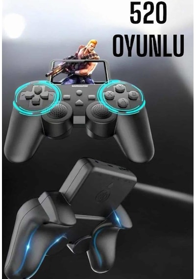 S10 - 596 - Sup 520 Oyunlu Gamepad Tv - Csmo-tex - Uyumlu Gamepad