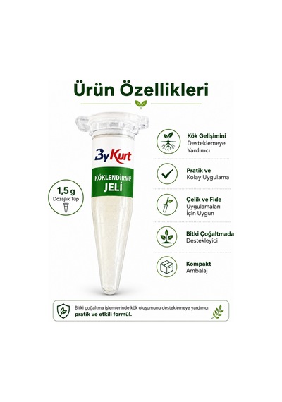 Köklendirme Jeli 1,5 Gr Orkide Ve Süs Bitkileri İçin Kök Geliştirici Jel